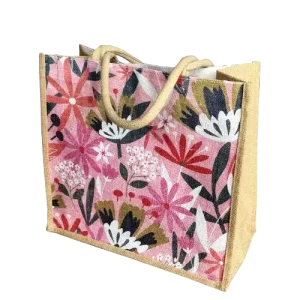 Sustainable jute bags.